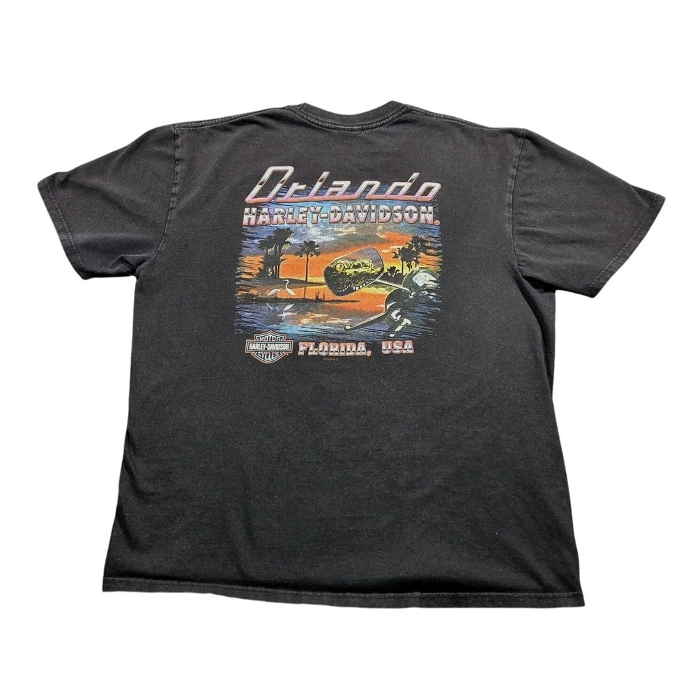 Early 2000s Harley-Davidson Short sleeve Shirt Men's Orlando, FL
